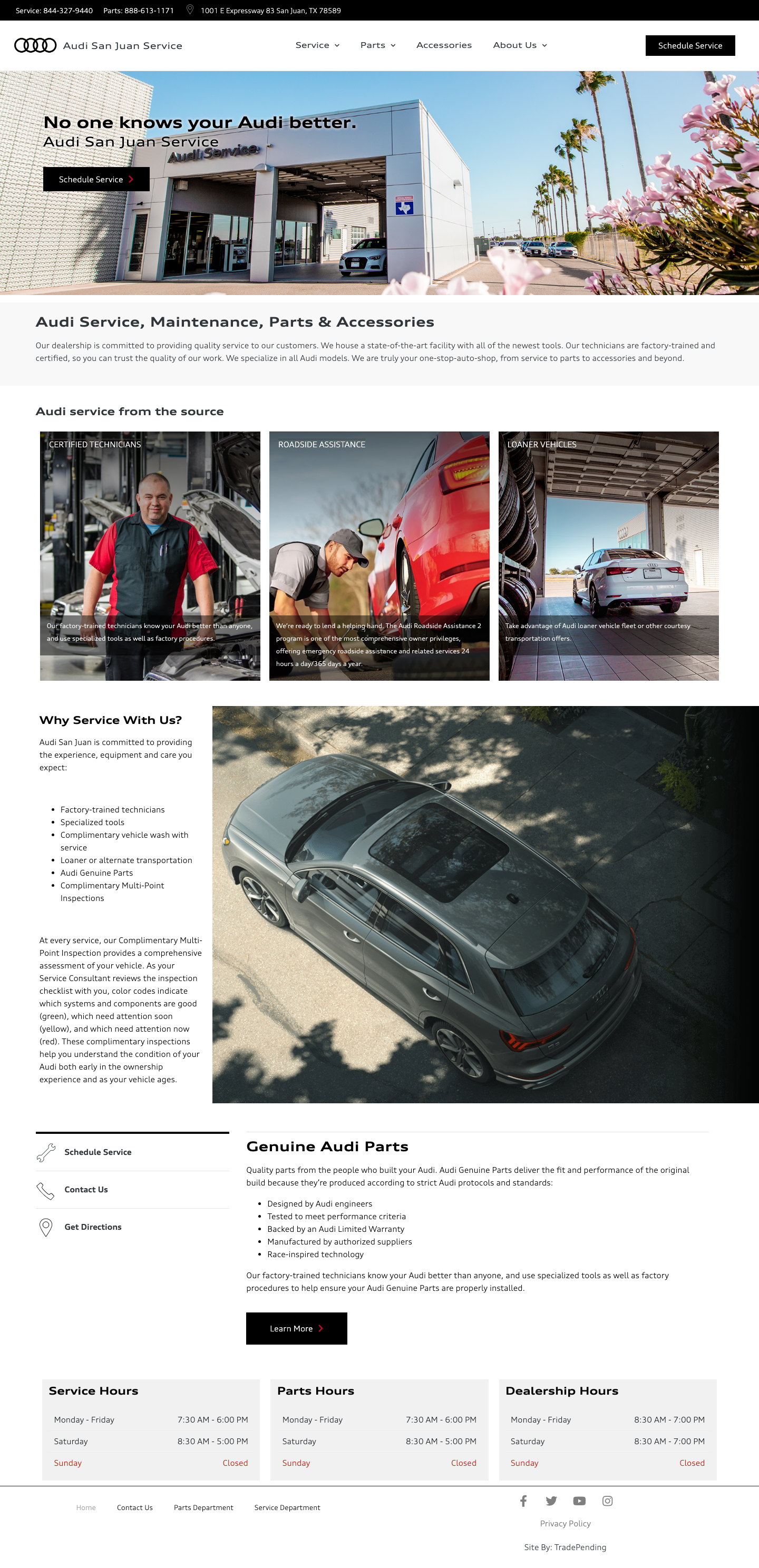 Audi San Juan Service — Home